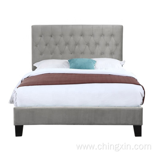 Furniture KD Upholstered Soft Bed Wholesale Bedroom Sets